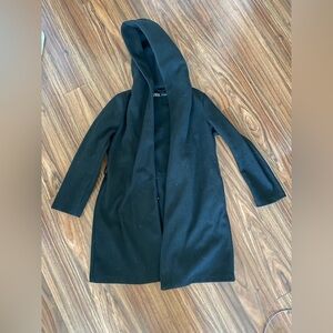 Zara Black Peacoat
